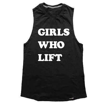 Regatão Girls Who Lift Preto