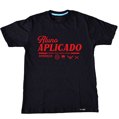 Camiseta Aluno Aplicado / Aluna Aplicada
