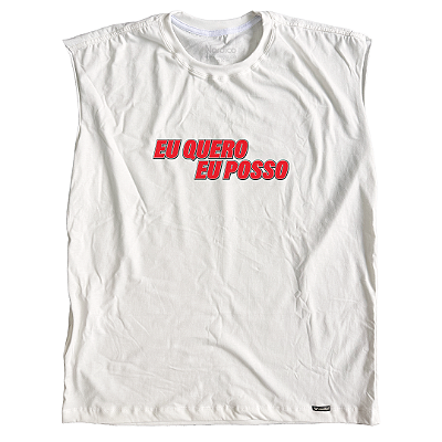 Oversized Regata Eu Quero eu Posso