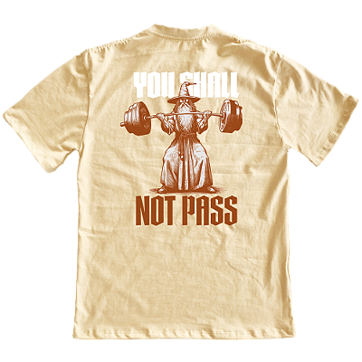 Oversized You Shall Not Pass Cor Twine