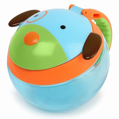 Potinho de Lanche Skip Hop Zoo Cachorro