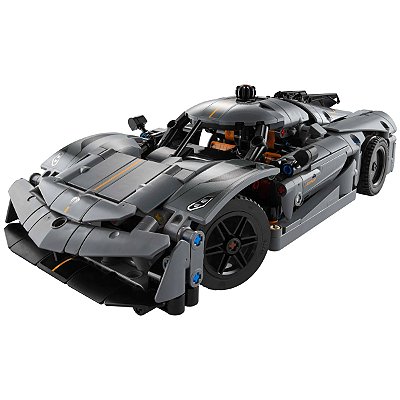 Lego 42173 Technic Hipercarro Koenigsegg Jesko Absolut Grey 801 Peças