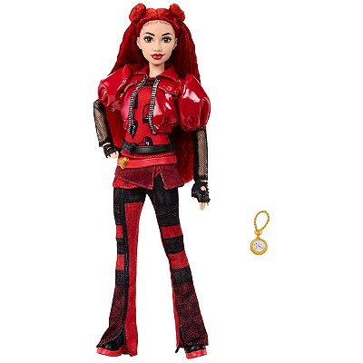 BONECA RED FILHA DA RAINHA DE COPAS DISNEY DESCENDENTES - HWT93 - MATTEL