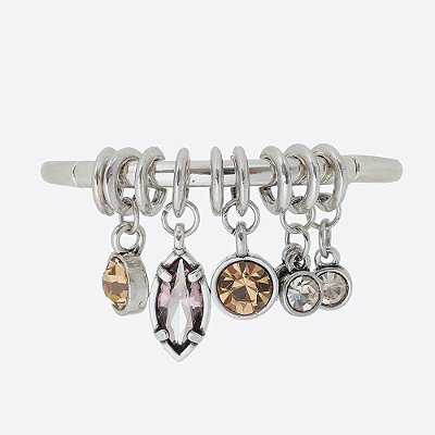 Pulseira Berloques Básica Prata