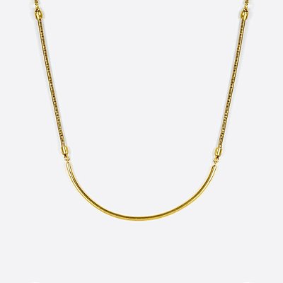 Colar Chocker Estruturado Ouro