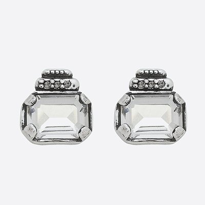 Brinco Delicado Básica Prata