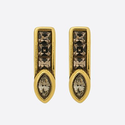 Brinco Carré Básica Ouro