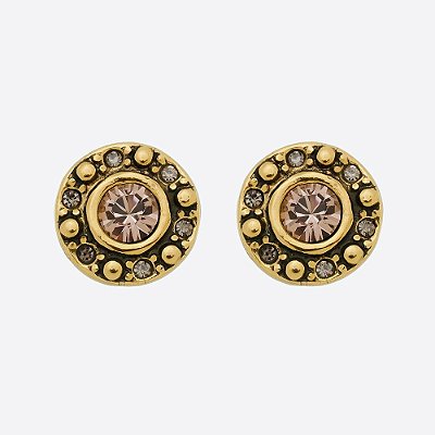 Brinco Vintage Básica Ouro