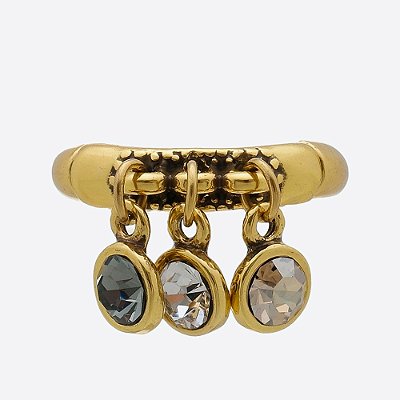 Anel Pingentes Básico Ouro