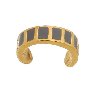 Piercing Fake Ladrilho Ouro