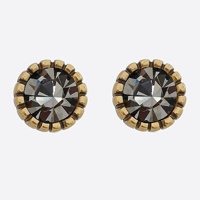 Brinco Black Diamond Básica Ouro