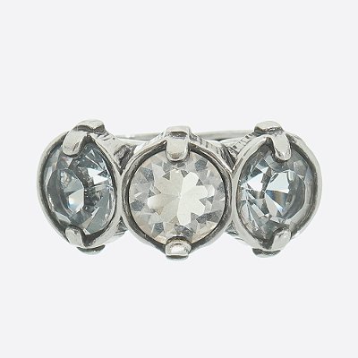 Anel Formas Básica Prata