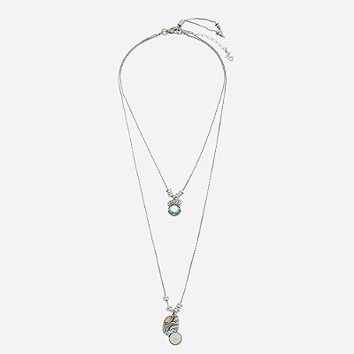 Colar Duplo Arwen Prata