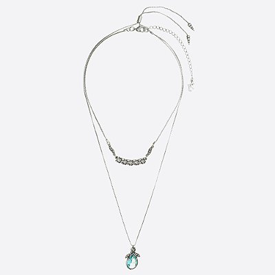 Colar Duplo Tasmin Prata