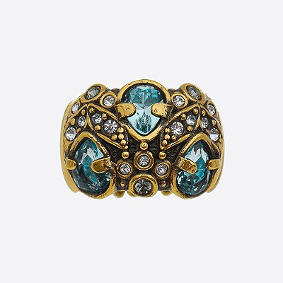 Anel Design Tasmin Ouro