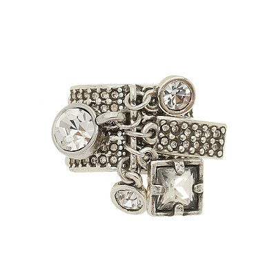 Anel Design Gatsby Prata