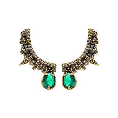 Brinco Ear Cuff Conceito Dinasty Ouro