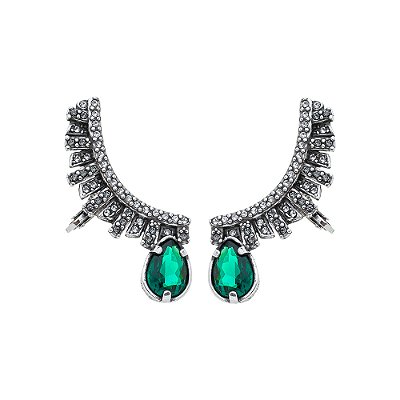 Brinco Ear Cuff Conceito Dinasty Prata