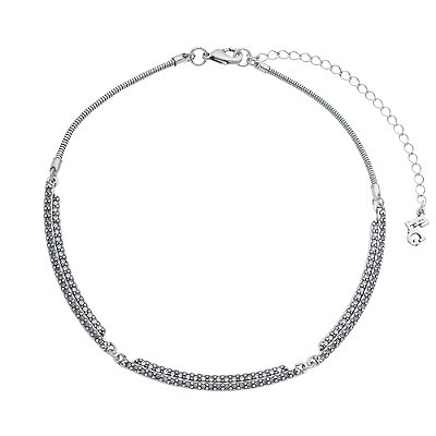 Colar Choker Delicada Dinasty Prata