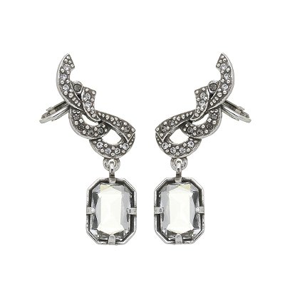 Brinco Earcuff Grace Prata
