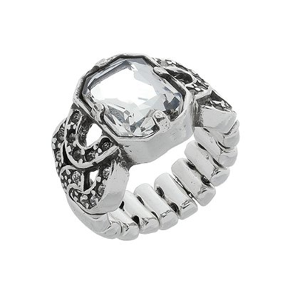 Anel Design Grace Prata