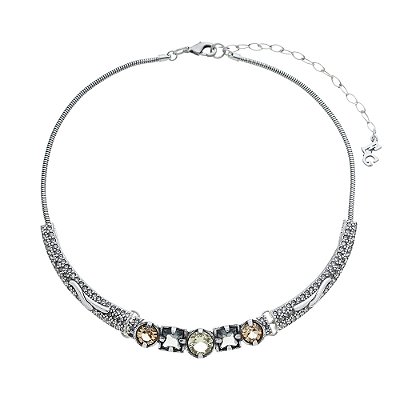 Colar Choker Design Vicenza Prata