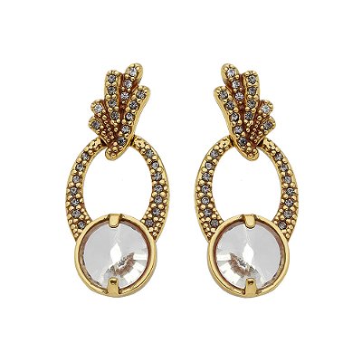 Brinco Pendente Vicenza Ouro