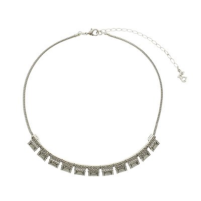 Colar Choker Delicado Bessie Prata