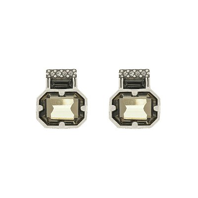 Brinco Fumê Bessie Prata