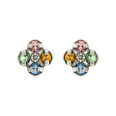 Brinco Color Kahlo Prata