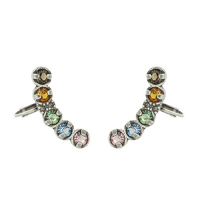 Brinco Ear Cuff Kahlo Prata