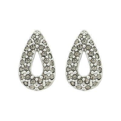 Brinco Strass Kahlo Prata