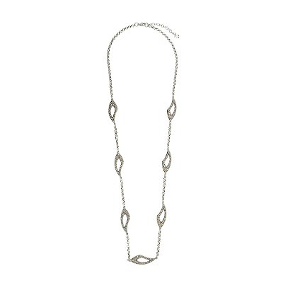 Colar Longo Bangarole Prata