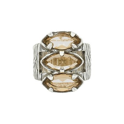 Anel Design Bangarole Prata