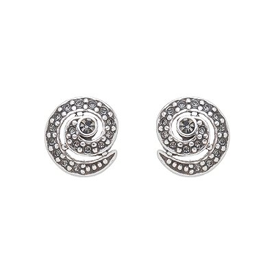 Brinco Strass Ross Prata