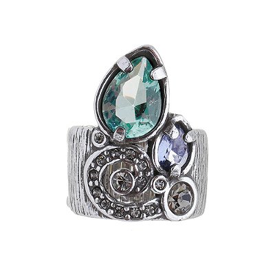 Anel Chrysolite Ross Prata