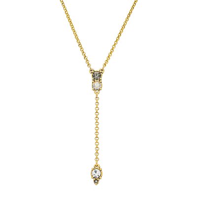 Colar Delicado Vitrais Ouro