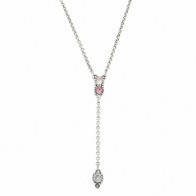 Colar Delicado Vitrais Prata