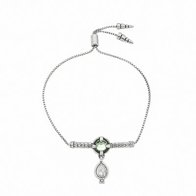 Pulseira Peridot Vitrais Prata