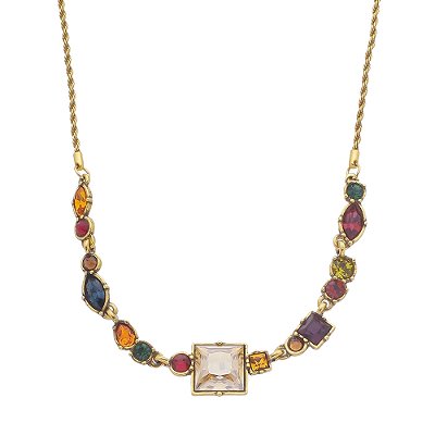 Colar Choker Color Vitrais Ouro