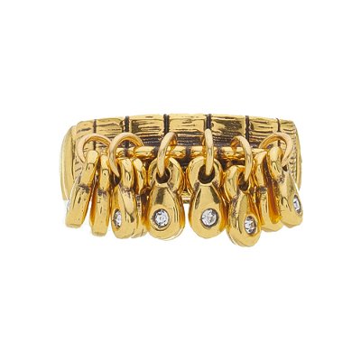 Anel Pendentes Bali Ouro