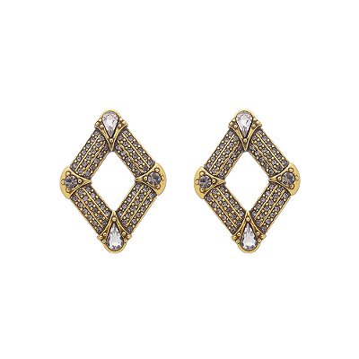 Brinco Design Klimt Ouro