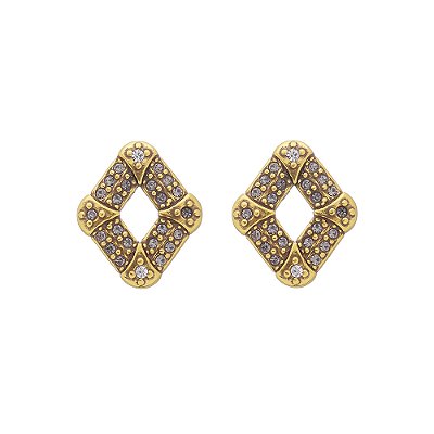 Brinco Formas Klimt Ouro