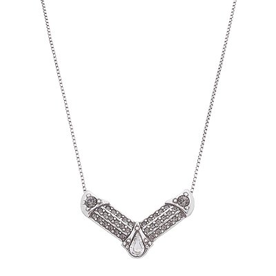 Colar Formas Klimt Prata