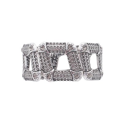 Pulseira Conceito Klimt Prata