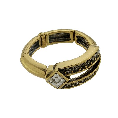 Anel Strass Khalifa Ouro