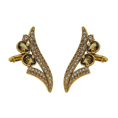 Brinco Earcuff Zambia Ouro