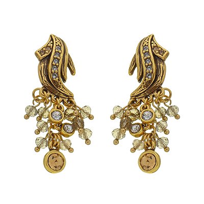 Brinco Pingentes Zambia Ouro