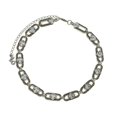 Colar Formas Khalifa Prata