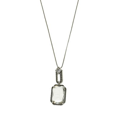 Colar Pingente Khalifa Prata